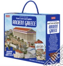 Travel, learn and explore. Ancient greece. Ediz. a colori. Con puzzle libro di Tomè Ester; Gaule Matteo