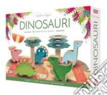 I dinosauri. Giochi in legno. Ediz. a colori. Con Giocattolo libro di Tomè Ester; Manuzzato Valentina; Legimi Francesco