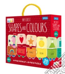 My first shapes and colours. Ediz. a colori. Con puzzle libro di Gaule Matteo