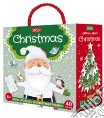 Christmas. Q-box. Ediz. a colori. Con 10 Christmas figures. Con puzzle libro di Gaule Matteo