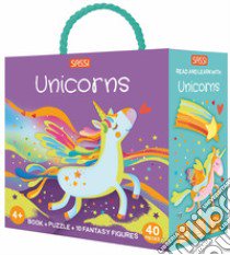 Unicorns. Q-box. Ediz. a colori. Con Gioco libro di Gaule Matteo