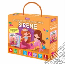 Sirene. Le mie prime attività arts & crafts. Con 4 fondali. Con 100 stickers. Con 200 trasferibili libro di Trevisan Irena