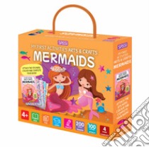 Mermaids. My first activities arts & crafts. Ediz. a colori. Con 200 decals. Con 4 scenes. Con 100 stickers libro di Trevisan Irena