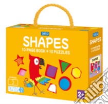 Shapes. Puzzle 2. Ediz. a colori. Con 10 puzzle libro di Gaule Matteo