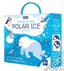 Polar ice. Animals to save. Ediz. a colori. Con 28 Memory cards libro di Martinello Jessica