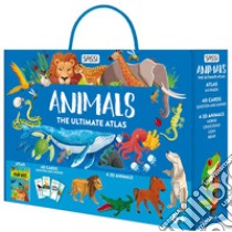 The ultimate atlas. Animals. Nuova ediz. Con 40 carte. Con puzzle libro di Pesavento Giulia