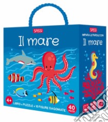 Il mare. Q-box. Ediz. a colori. Con 10 figure sagomate. Con puzzle libro di Marcolin Roberta