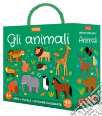 Animali. Q-box. Ediz. a colori. Con puzzle libro