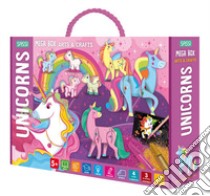 Unicorns. Mega box arts & crafts. Ediz. a colori. Con Prodotti vari libro