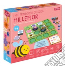 Millefiori. I miei primi giochi di logica. Ediz. a colori. Con griglia espandibile. Con 15 pezzi di legno. Con 42 tessere. Con 20 Carte libro di Marcolin Roberta