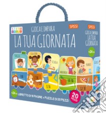 Gioca e impara. La tua giornata. Steam puzzle. Ediz. a colori. Con puzzle libro di Gaule Matteo