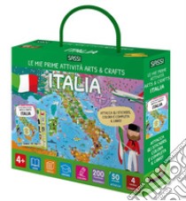 Italia. Le mie prime attività arts & crafts. Con Adesivi libro