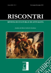 Riscontri. Rivista di cultura e di attualità (2020). Vol. 3: Settembre-dicembre libro