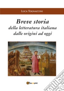 Breve storia della letteratura italiana dalle origini a oggi libro di Tognaccini Luca