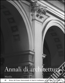 Annali di architettura (2015) libro