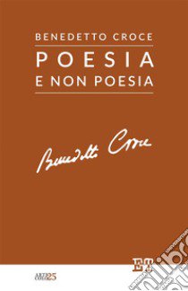 Poesia e non poesia libro di Croce Benedetto