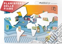 Planisfero delle fiabe. Un viaggio in realtà aumentata nelle fiabe più lontane del mondo. Puzzle. Con contenuti in realtà aumentata libro di Poetronicart (cur.)