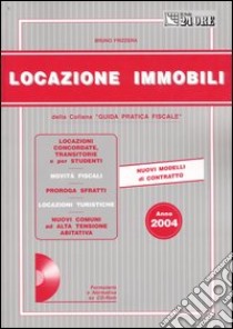 Locazione immobili. Con CD-ROM libro di Frizzera Bruno