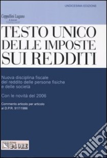 Testo Unico delle imposte sui redditi libro