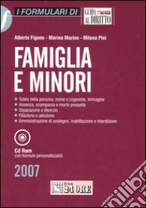 Famiglia e minori. Con CD-ROM libro di Figone Alberto - Marino Marina - Pini Milena