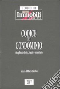 Codice del condominio libro