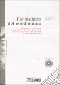 Formulario del condominio. Con CD-ROM libro di Tortorici G. Vincenzo