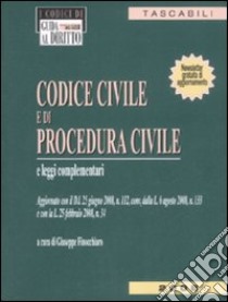 Codice civile e di procedura civile e leggi complementari libro