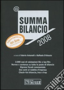 Summa bilancio 2008 libro