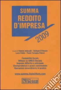 Summa reddito d'impresa 2009 libro