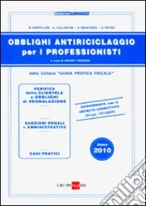 Obblighi antiriciclaggio per i professionisti libro