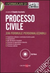 Processo civile. Con CD-ROM libro di Cecchella C. (cur.)