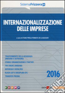 Internazionalizzazione delle imprese libro