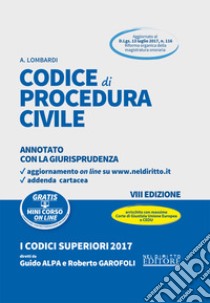 Codice di procedura civile. Annotato con la giurisprudenza libro di Lombardi Antonio