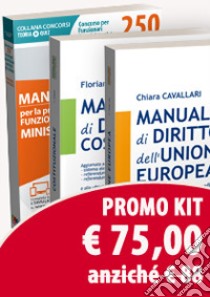 Concorso per 250 funzionari amministrativi Ministero dell'interno. Kit completo libro