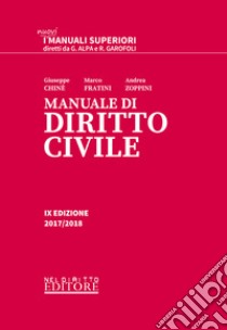 Manuale di diritto civile libro di Chiné Giuseppe; Fratini Marco; Zoppini Andrea