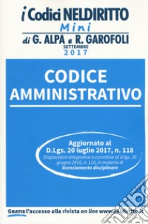 Codice amministrativo. Con Contenuto digitale per download e accesso on line libro di Apostolo Cristiana