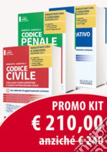 Codice penale con leggi complementari e codice di procedura penale-Codice amministrativo sostanziale e processuale-Codice civile con leggi complementari e codice di procedura civile. Concorso magistratura libro di Garofoli Roberto