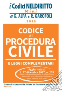 Codice di procedura civile e leggi complementari. Con Contenuto digitale per download e accesso on line libro