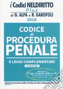 Codice di procedura penale e leggi complementari. Con Contenuto digitale per accesso on line libro di Aluisi C. (cur.)