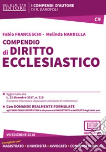 Compendio di diritto ecclesiastico. Con aggiornamento online libro di Franceschi Fabio; Nardella Melinda