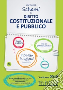 Schemi di diritto costituzionale e pubblico. Con Contenuto digitale per accesso on line libro di Valerio Vito