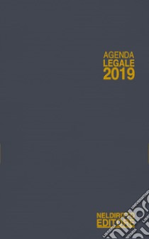 Agenda legale 2019 grigio. Ediz. minore libro