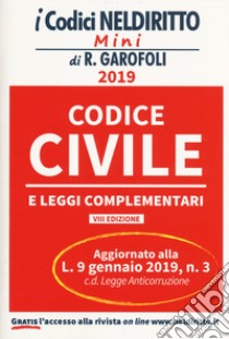 Codice civile e leggi complementari libro di Corbetta F. G. (cur.)