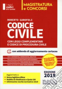 Codice civile con leggi complementari e codice di procedura civile libro di Garofoli Roberto