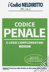 Codice penale e leggi complementari libro di Corbetta F. G. (cur.)