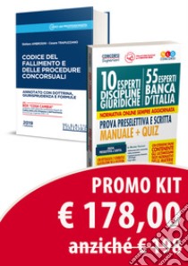 Kit: 10 esperti nelle discipline giuridiche (55 esperti Banca d'Italia). Prova preselettiva e scritta. Manuale + quiz-Codice del fallimento e delle procedure concorsuali. Annotato con dottrina, giurisprudenza e formule libro di Ambrosini Stefano; Trapuzzano Cesare