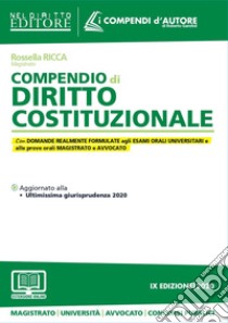 Compendio di diritto costituzionale libro di Ricca Rossella