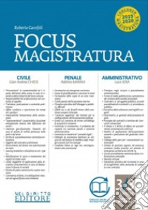 Focus magistratura. Concorso magistratura 2020: Civile, penale, amministrativo. Vol. 3 libro di Garofoli Roberto