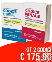 Kit Codici Esame Avvocato 2020: Codice civile-Codice penale annotati con la giurisprudenza libro di Garofoli Roberto; Iannone Maria