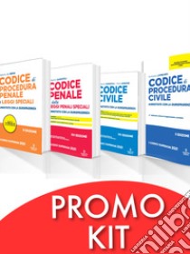 Kit Codici Esame Avvocato 2021: Codice civile-Codice penale e delle leggi penali speciali-Codice di procedura civile-Codice di procedura penale e leggi speciali. Annotati con la giurisprudenza libro di De Gioia Valerio